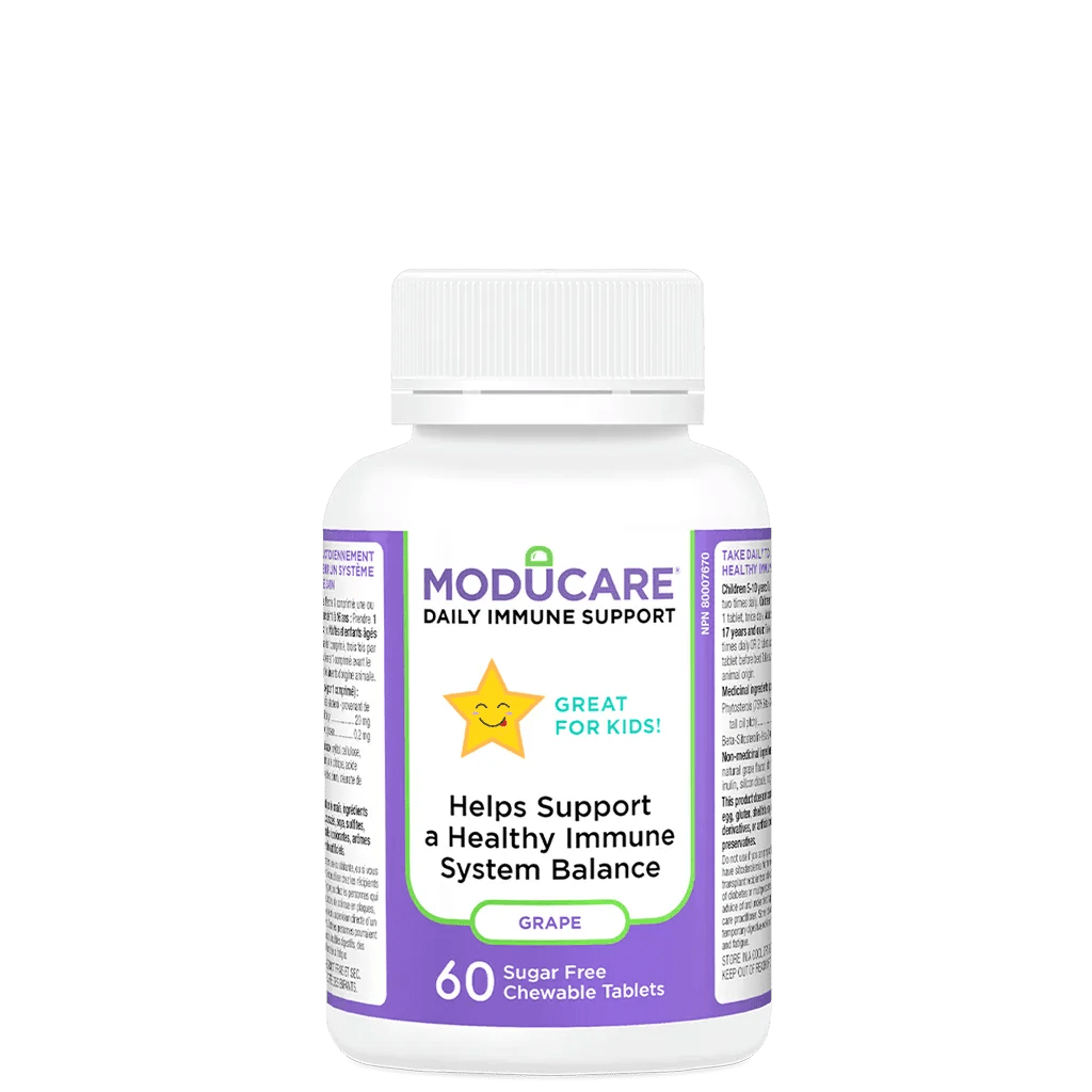 KIDSTAR NUTRIENTS Suppléments Moducare enfants (raisin)  60comp
