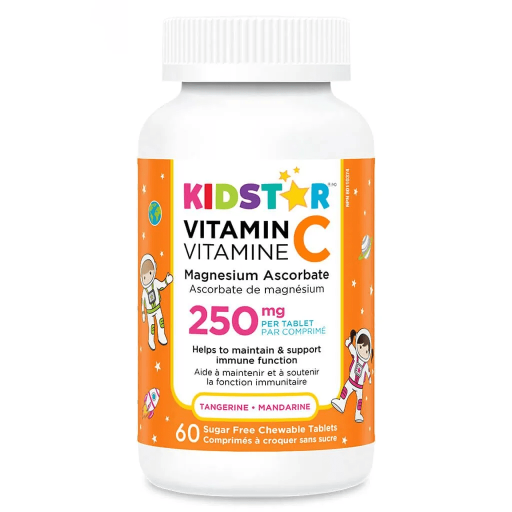 KIDSTAR NUTRIENTS Suppléments Vitamine C 250mg (mandarine) 60comp