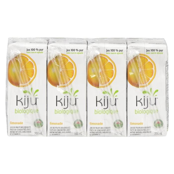 KIJU Épicerie Jus à la limonade bio 4x200ml