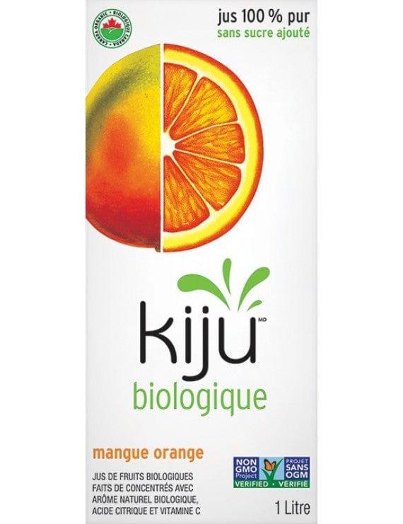 KIJU Épicerie Jus d'oranges et mangues bio 1l