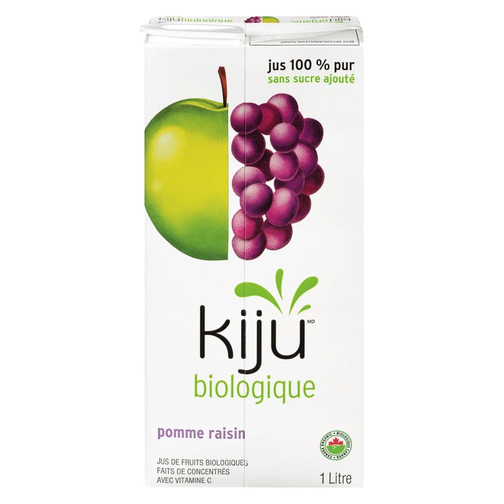 KIJU Épicerie Jus pommes et raisins bio 1l