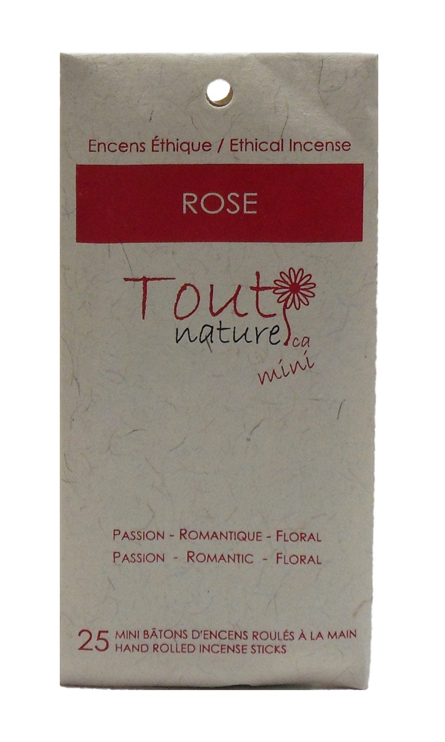 KOLAM Soins & beauté Mini-bâtonnets encens rose 25un