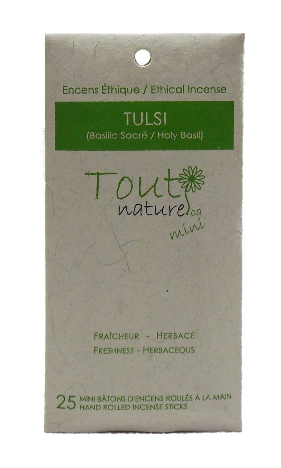 KOLAM Soins & beauté Mini-bâtonnets encens tulsi 25un