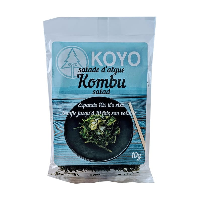 KOYO Épicerie Salade d'algues Kombu 12g