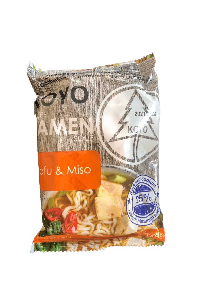 KOYO Épicerie Soupe ramen et miso 92 % bio 60g