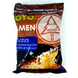 KOYO Épicerie Soupe ramen soba nouilles sarrasin 60g