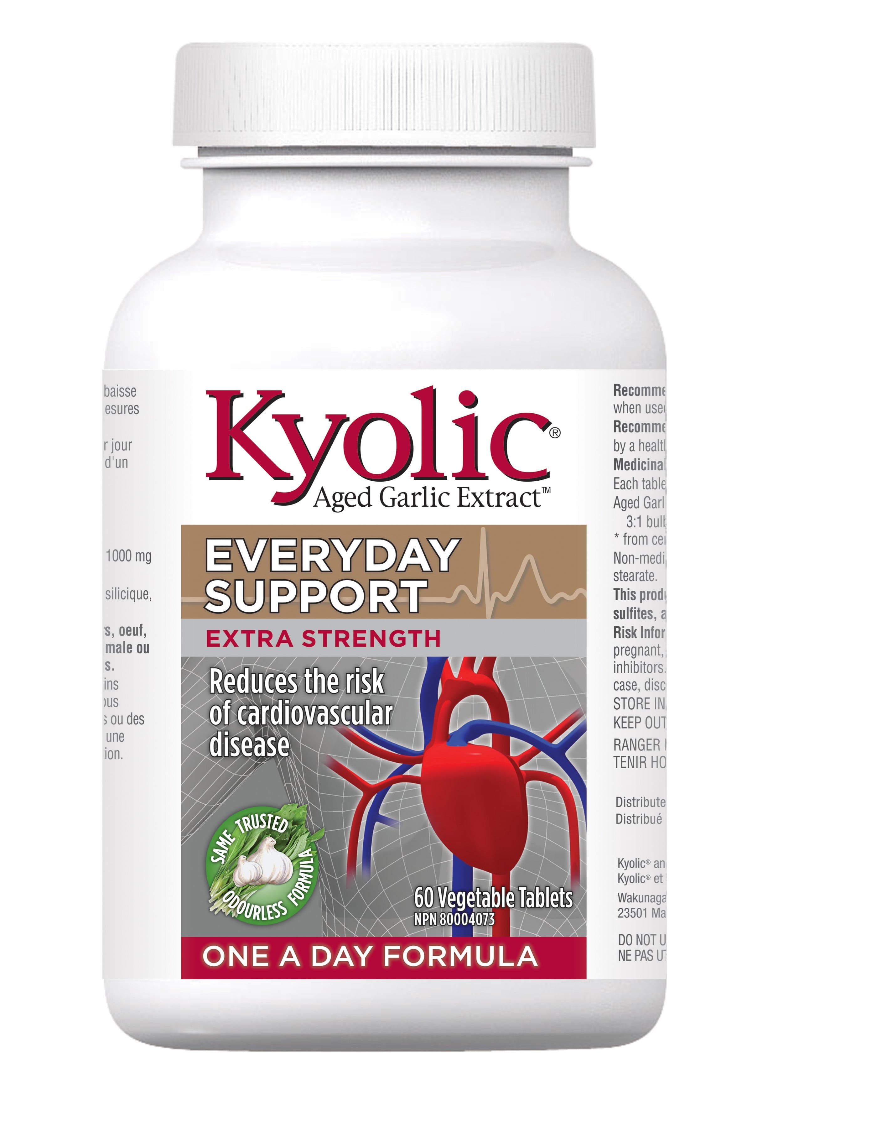 KYOLIC Suppléments Ail Kyolic un par jour x-fort 60comp
