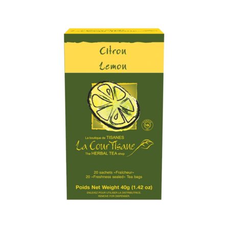 LA COURTISANE Épicerie Tisane citrons 20s