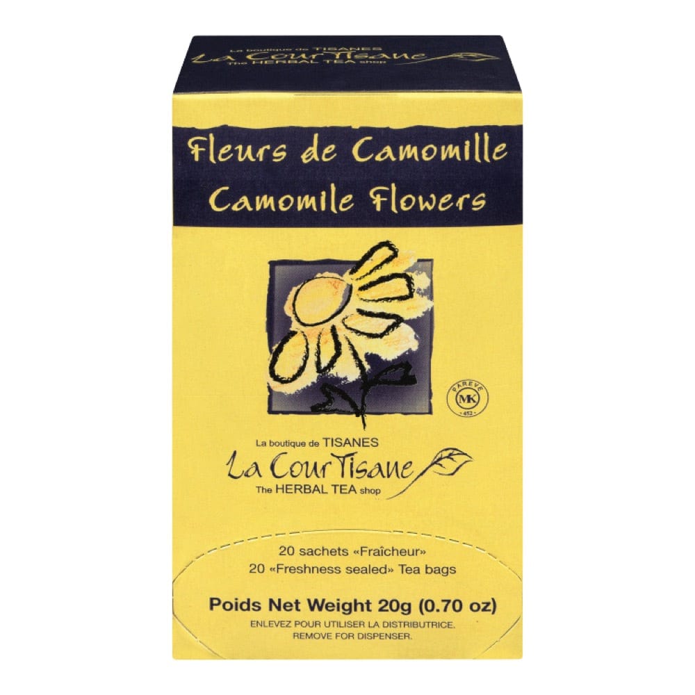 LA COURTISANE Épicerie Tisane fleurs de camomille 20s