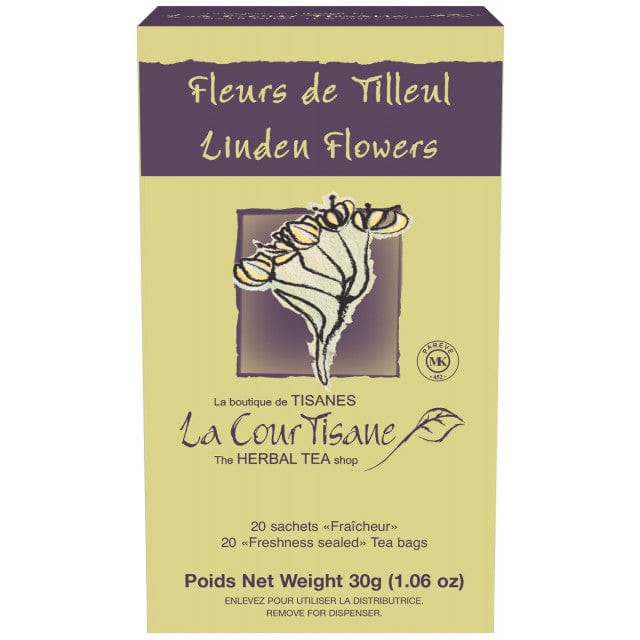 LA COURTISANE Épicerie Tisane fleurs de tilleul 20s