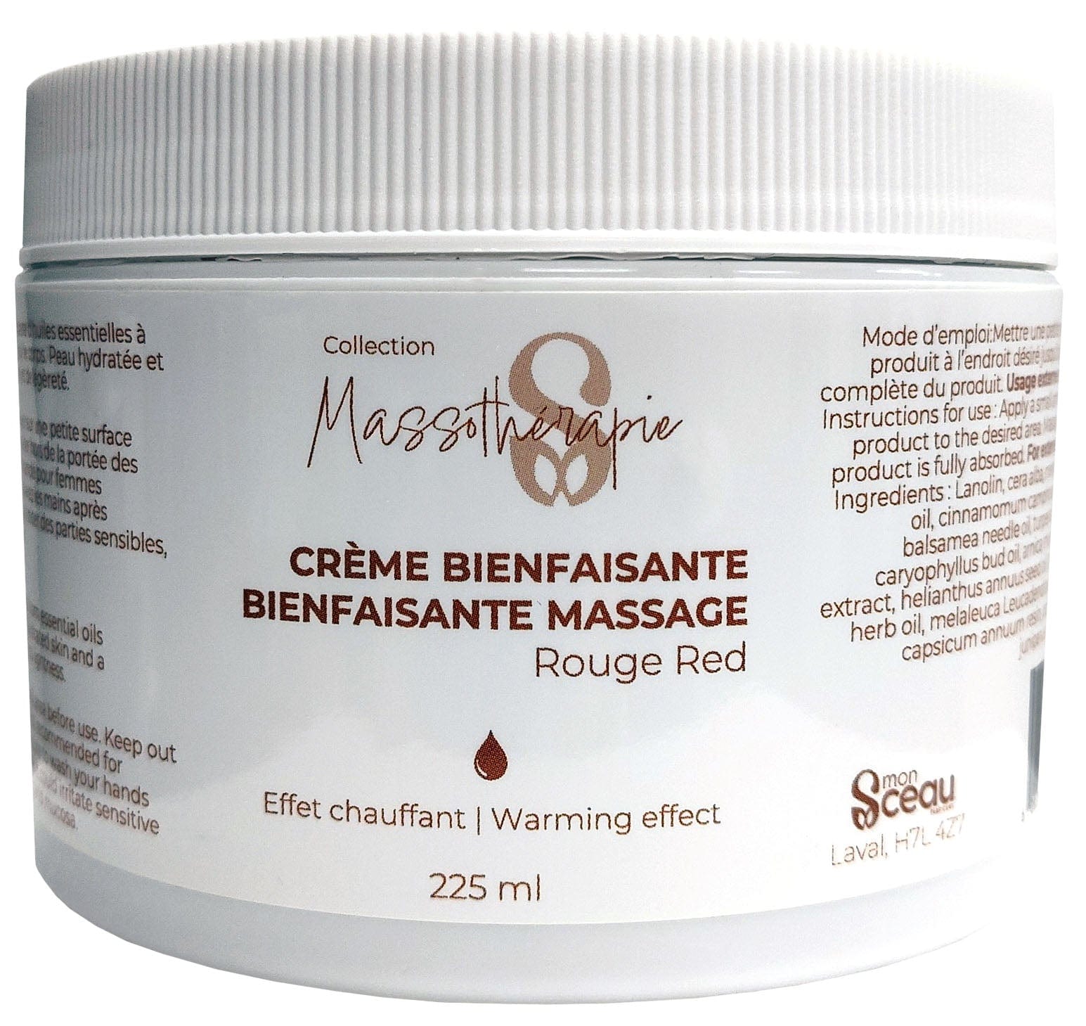 LABORATOIRE DEMONCEAUX Soins & beauté Crème bienfaisante (rouge) 225ml