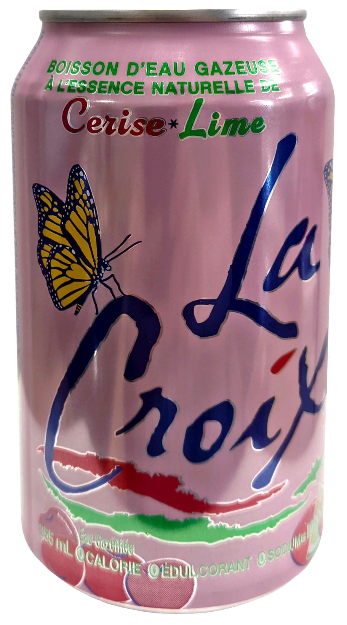 LACROIX Épicerie Eau pétillante cerise et lime 355ml
