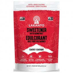 LAKANTO Épicerie Édulcorant classique avec fruit moines 800g