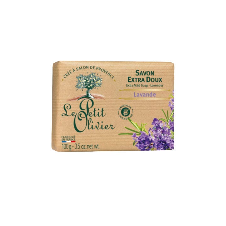 LE PETIT OLIVIER Soins & beauté Savon extra doux lavande 100g