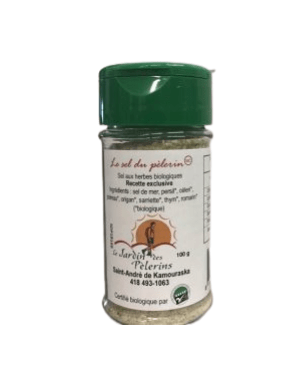 LE SEL DU PÈLERIN Épicerie Sel aux herbes bio 100g