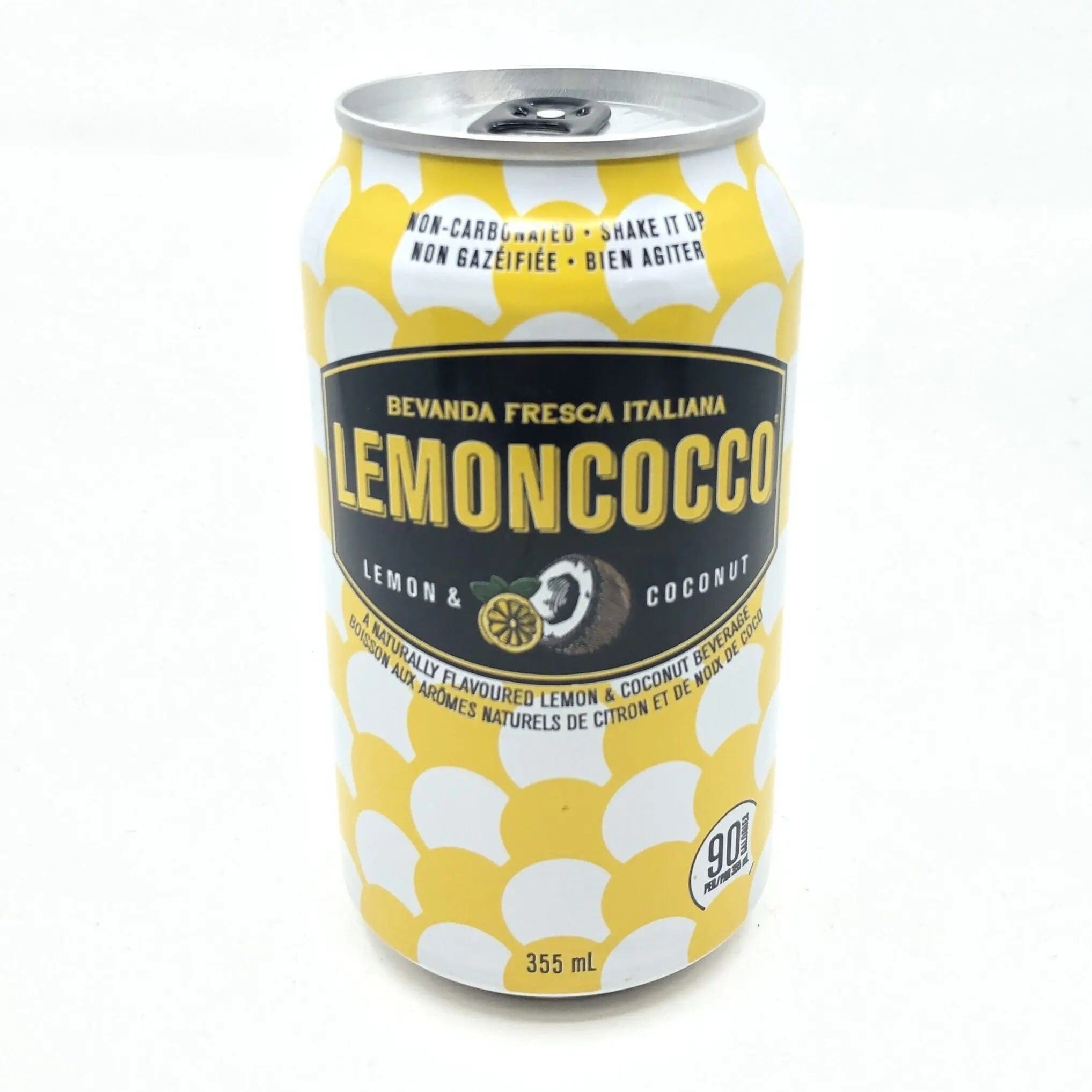 LEMONCOCCO Épicerie Boisson de citron et noix de cocco 355ml