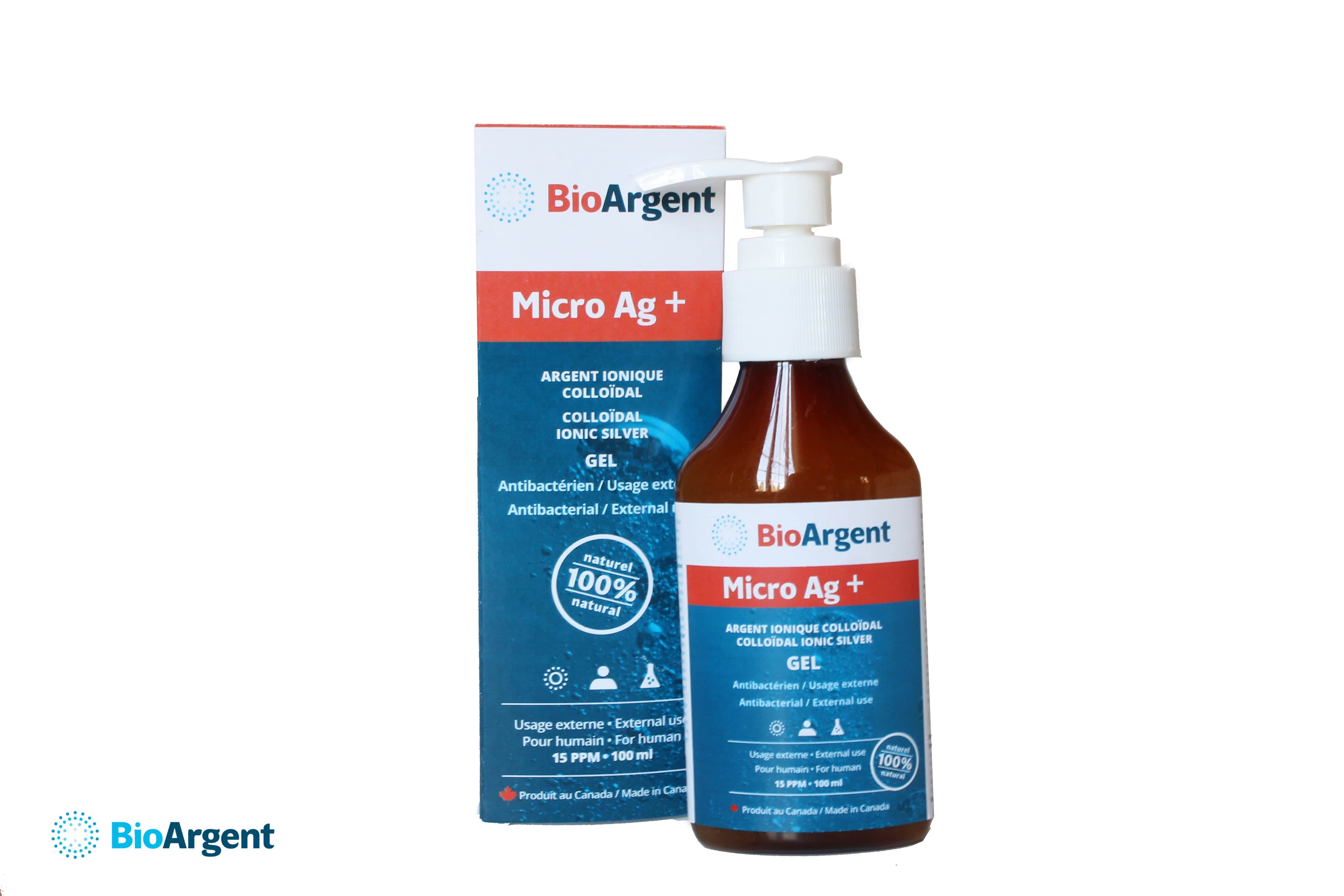LES LABORATOIRES BIOARGENT Suppléments Micro Ag+ (gel) 100ml