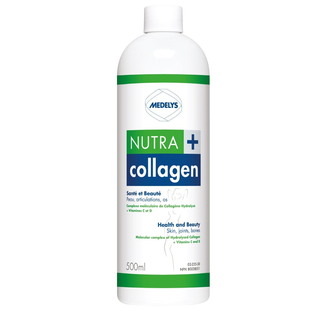 LES LABORATOIRES MEDELYS Suppléments Nutra collagen + 500ml