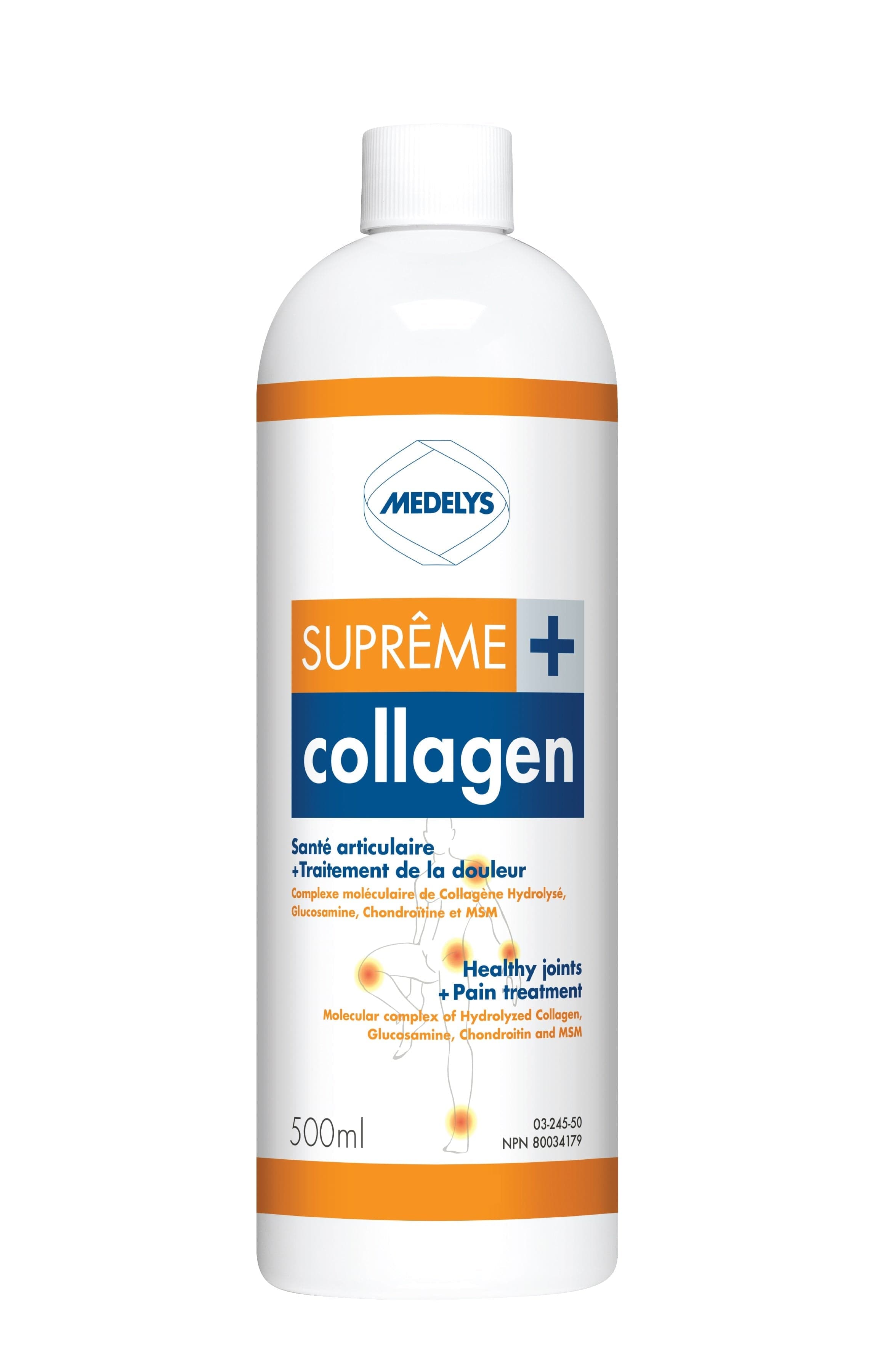 LES LABORATOIRES MEDELYS Suppléments Supreme collagen + 500ml