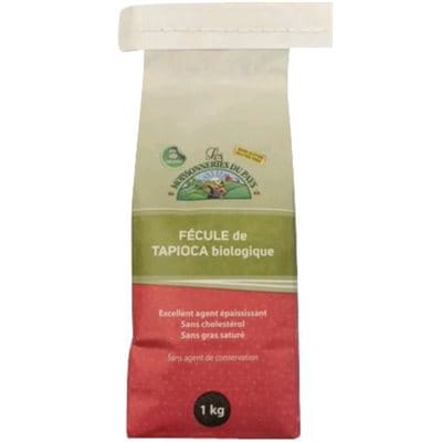 LES MOISSONNERIES DU PAYS Épicerie Fécule de tapioca bio 1kg