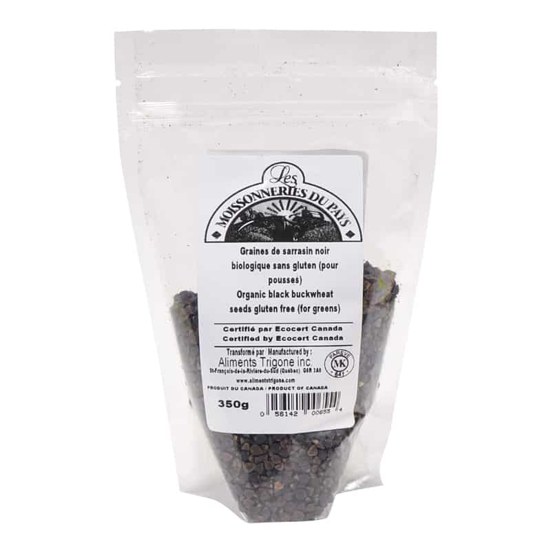 LES MOISSONNERIES DU PAYS Épicerie Grains de sarrasin noir bio 350g