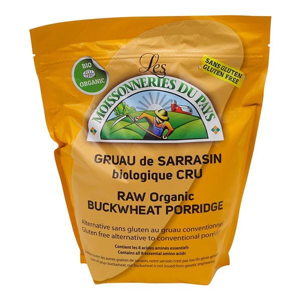 LES MOISSONNERIES DU PAYS Épicerie Gruau de sarrasin cru biologique 400g
