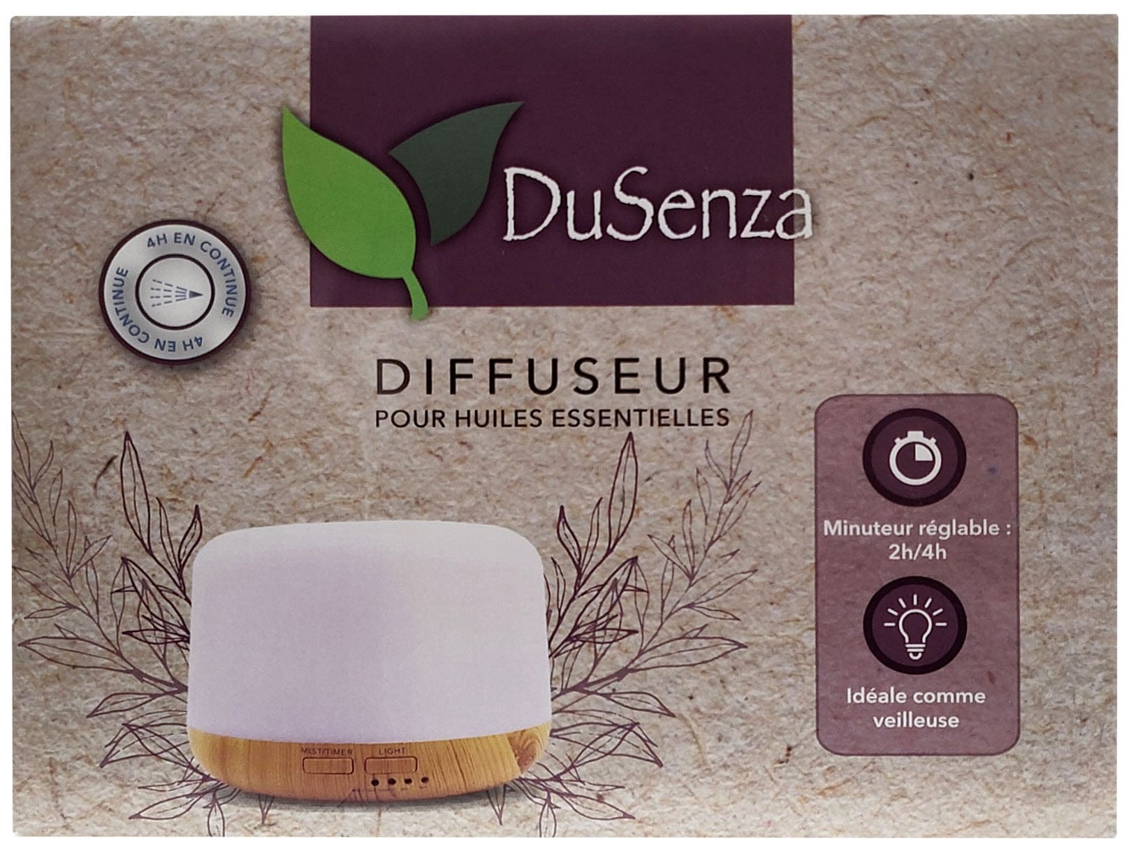 LES PRODUITS DUSENZA Soins & beauté Diffuseur rond (multi-couleur) un