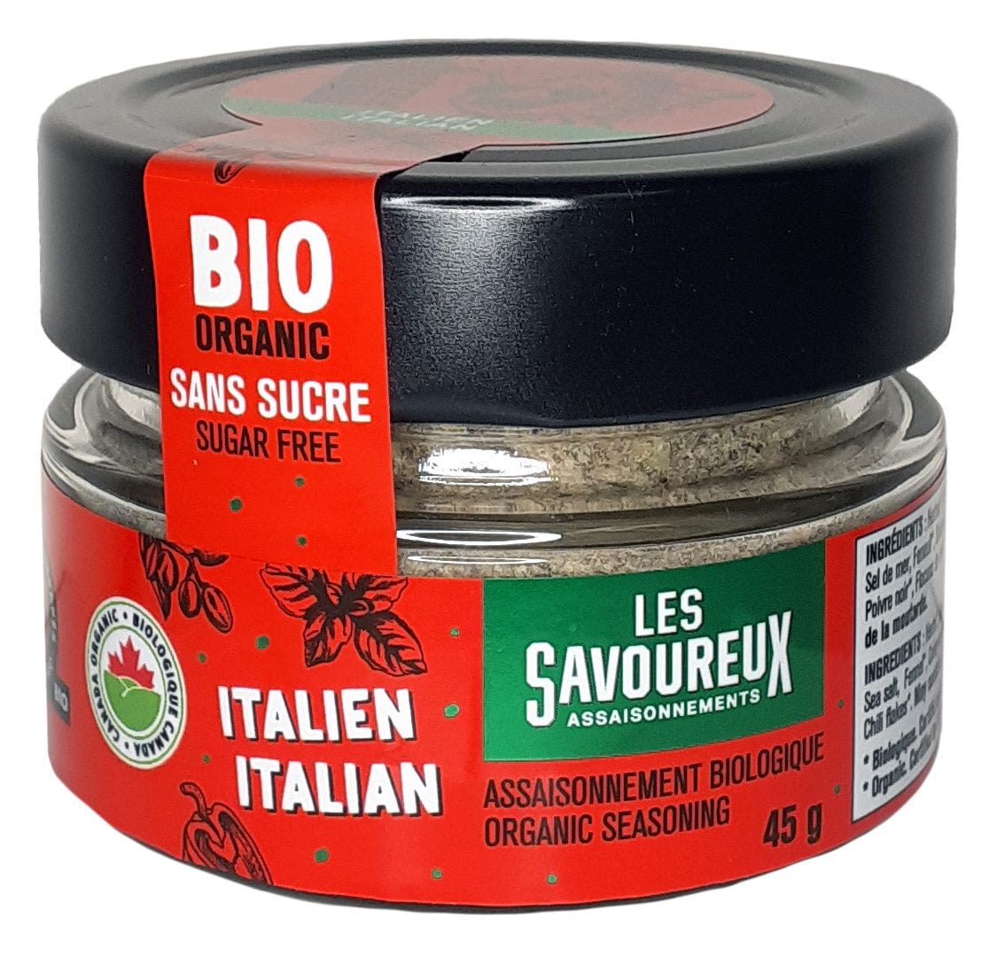 LES SAVOUREUX Épicerie Épices italiennes bio 45g