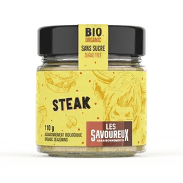 LES SAVOUREUX Épicerie Épices steak bio 110g