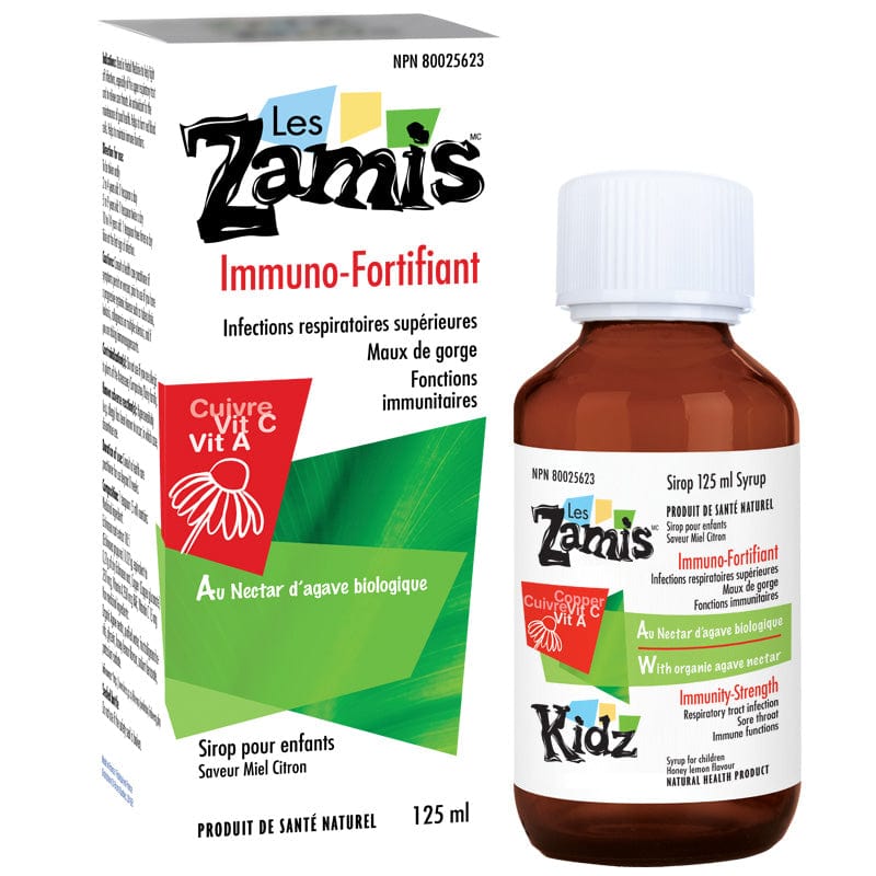 LES ZAMIS Suppléments Immuno-fortifiant (NPN 80025623) 125ml