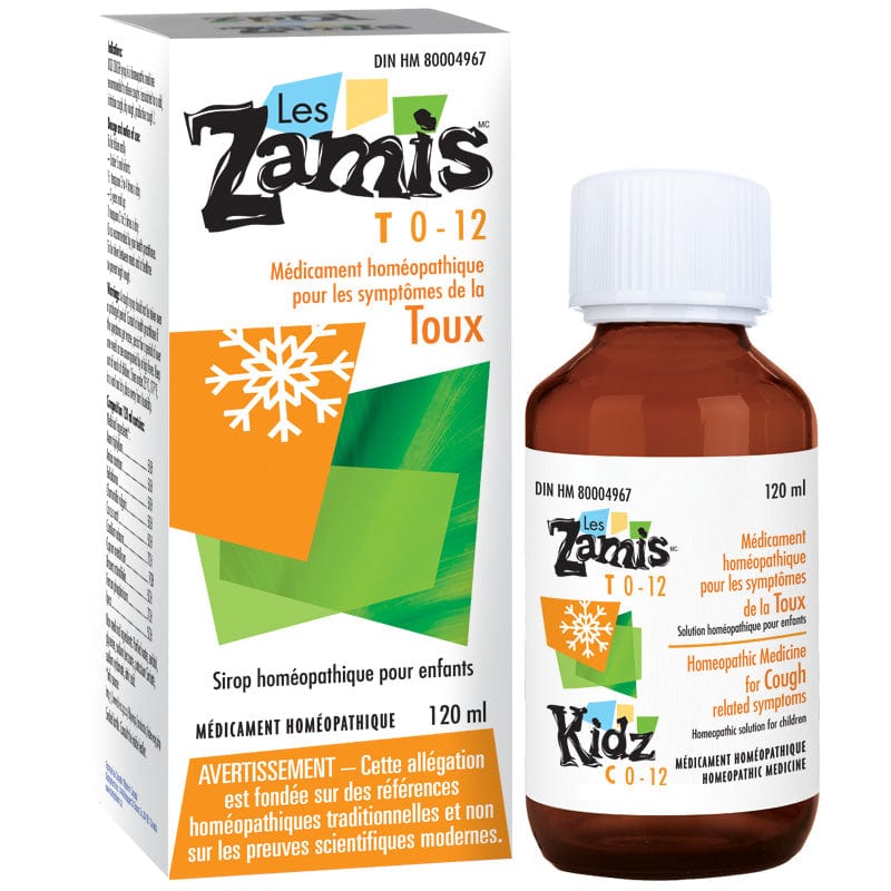 LES ZAMIS Suppléments Toux (sirop pour enfant pour la toux) (DIN-HM 80004967) 120ml