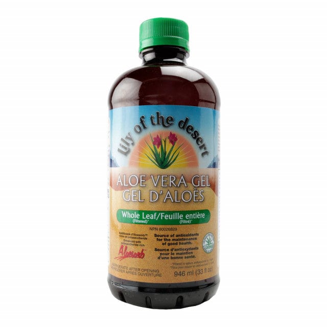LILY OF THE DESERT Suppléments Gel aloès feuille entière 946ml