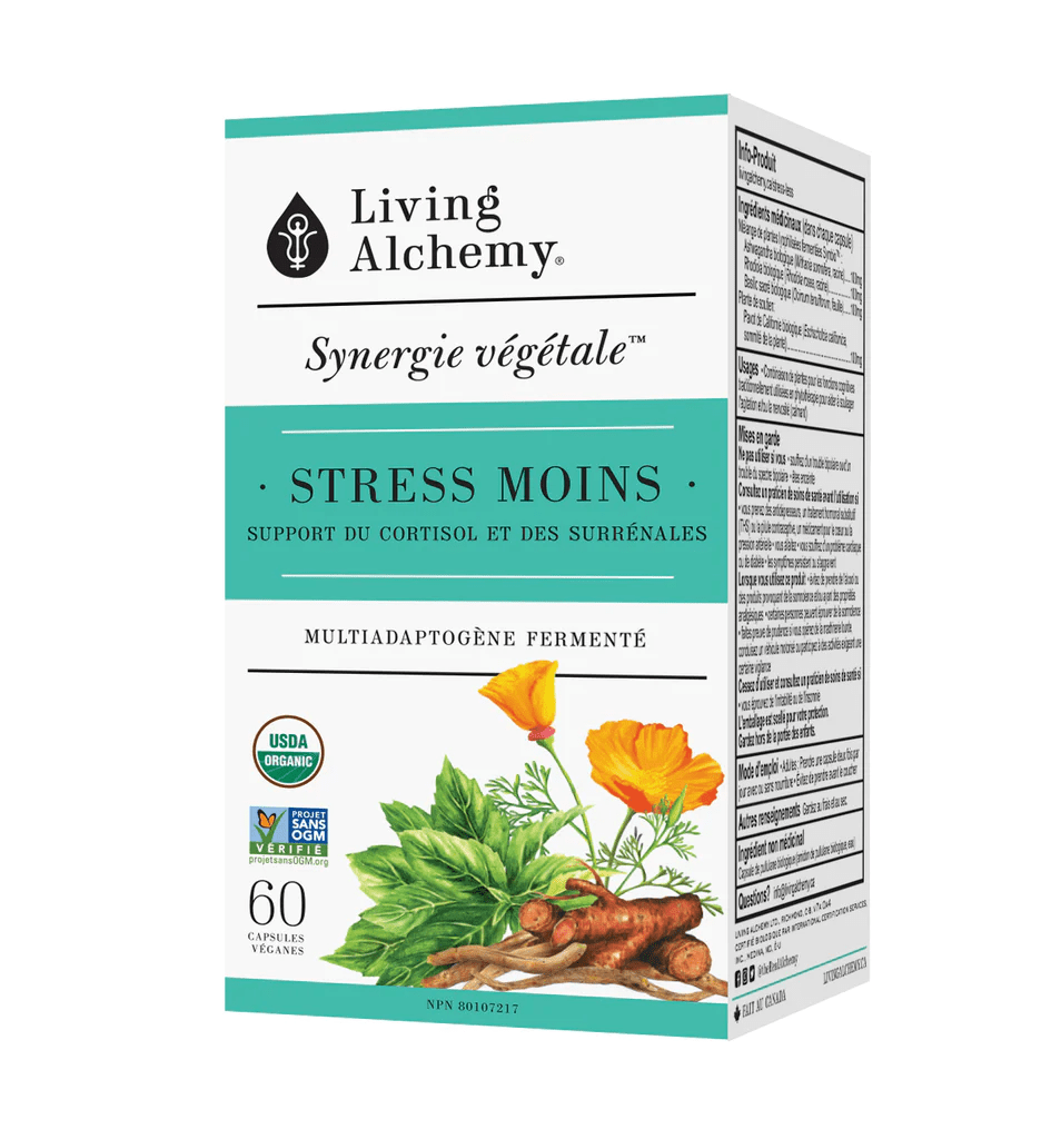 LIVING ALCHEMY Suppléments Stress moins 60vcaps