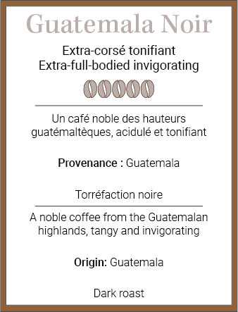 LOVELY CAFÉ Épicerie Café guatemala noir moulu bio 300g