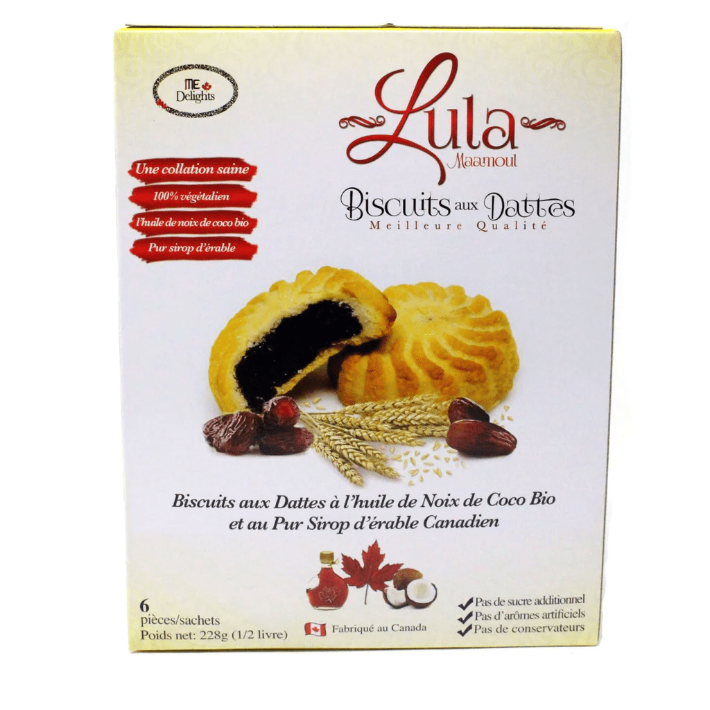 LULA MAAMOUL Épicerie Biscuits aux dattes 6 un