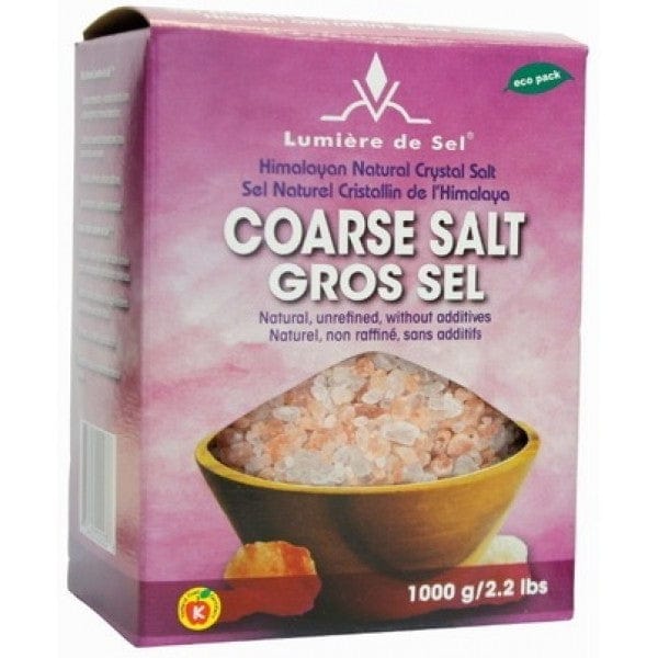 LUMIERE DE SEL Épicerie Gros sel Himalaya 1000g