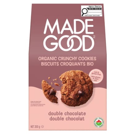 MADE GOOD Épicerie Biscuits double chocolat bio 200g