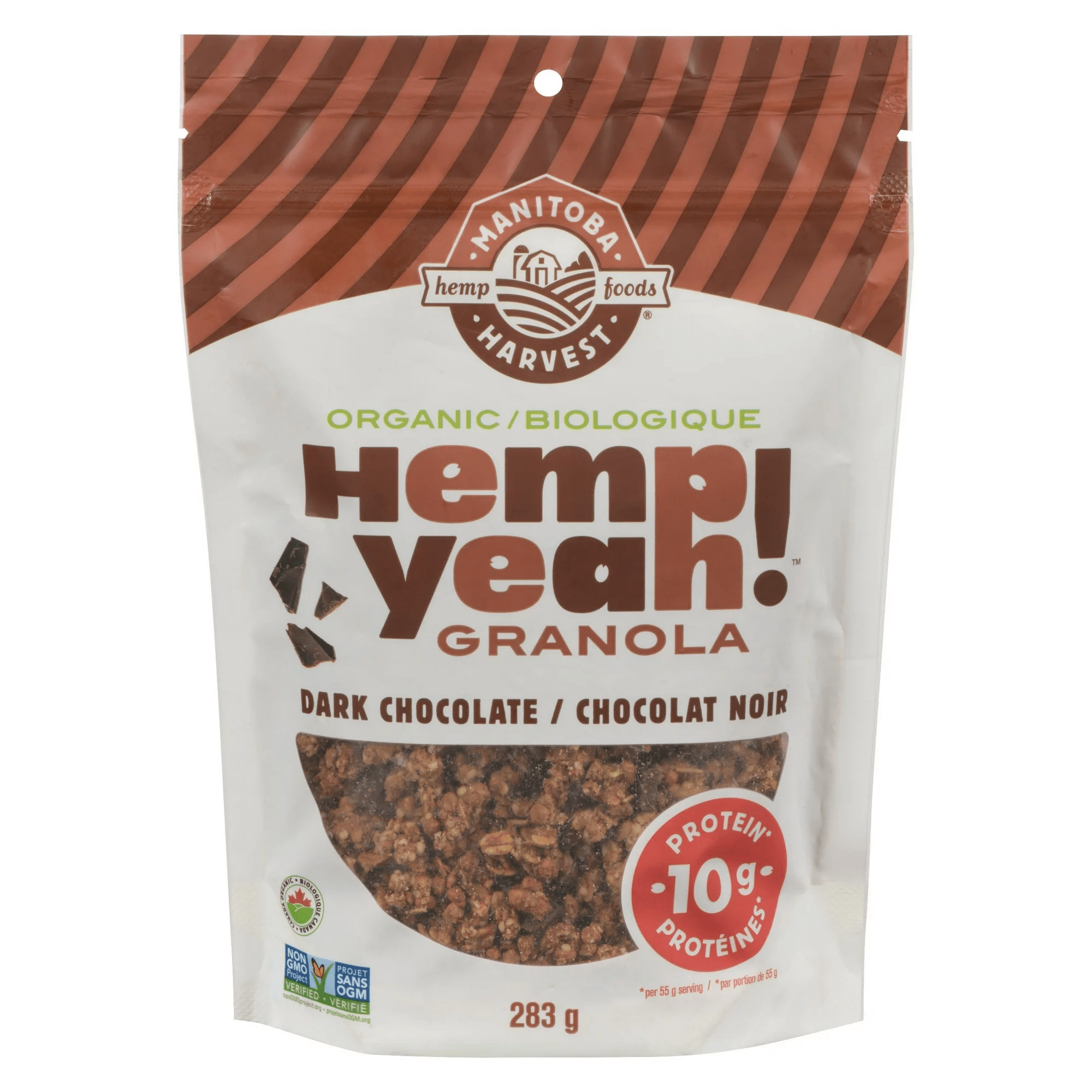 MANITOBA HARVEST Épicerie Granola chocolat noir bio 283g