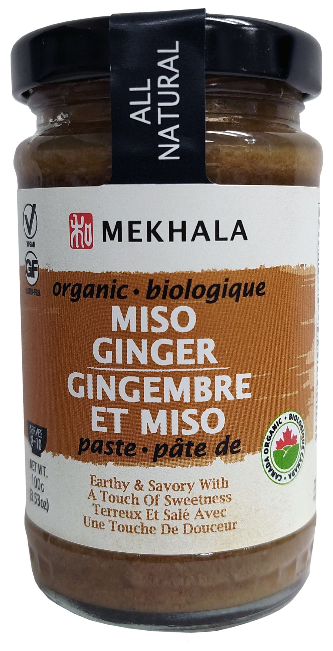 MEKHALA Épicerie Pâte de gingembre et miso bio 100g