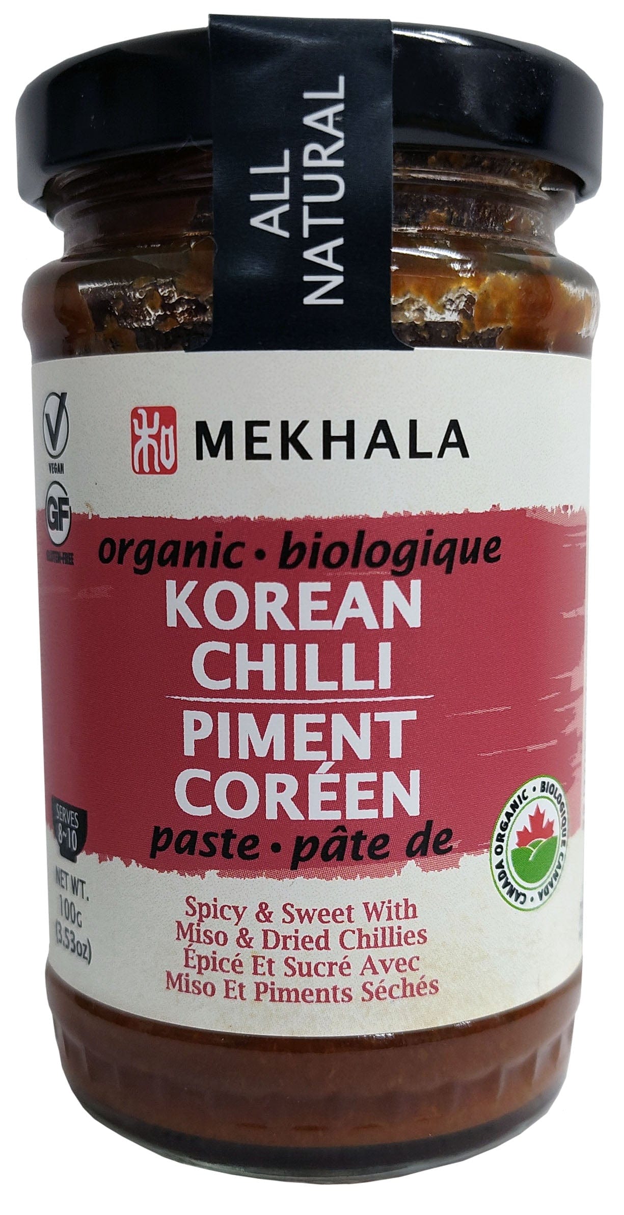 MEKHALA Épicerie Pâte de piment coréen bio 100g