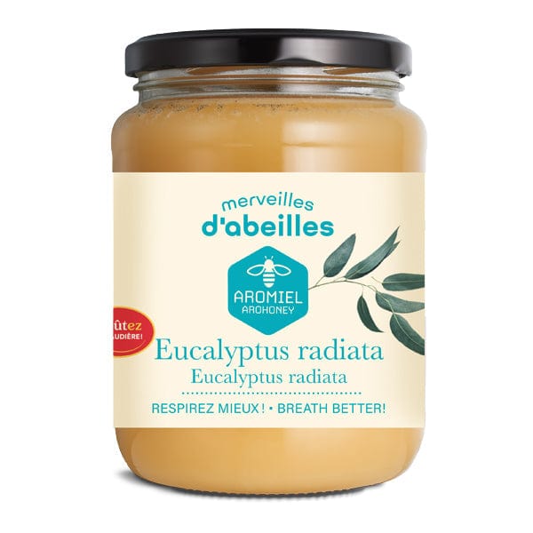 MERVEILLES D'ABEILLES Épicerie Aromiel miel et eucalyptus radiata (respirez mieux) 150g