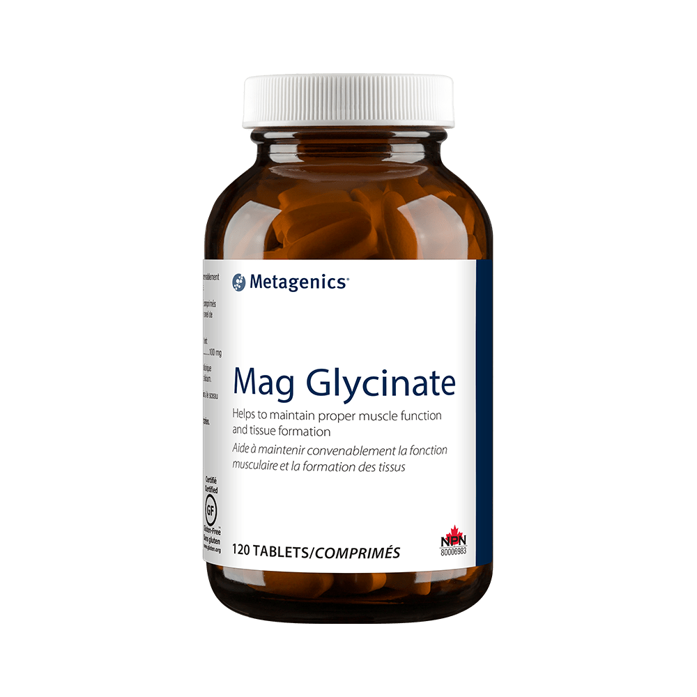 METAGENICS Suppléments Mag glycinate  120comp