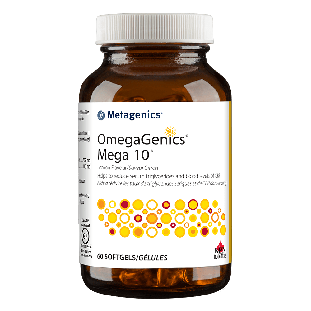 METAGENICS Suppléments Omegagenics mega 10 60gels