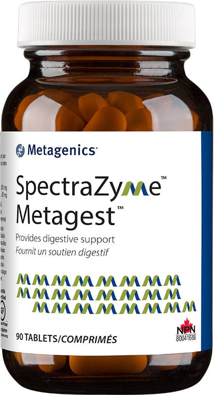 METAGENICS Suppléments Spectrazyme metagest 90comp