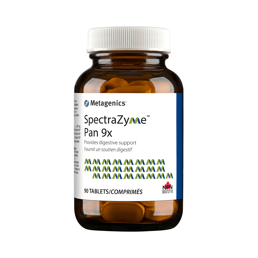 METAGENICS Suppléments Spectrazyme pan 9X 90comp