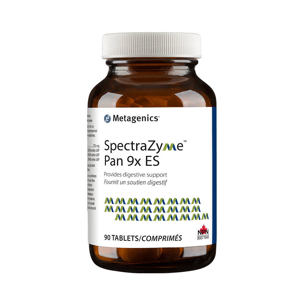 METAGENICS Suppléments Spectrazyme pan 9X ES 90comp