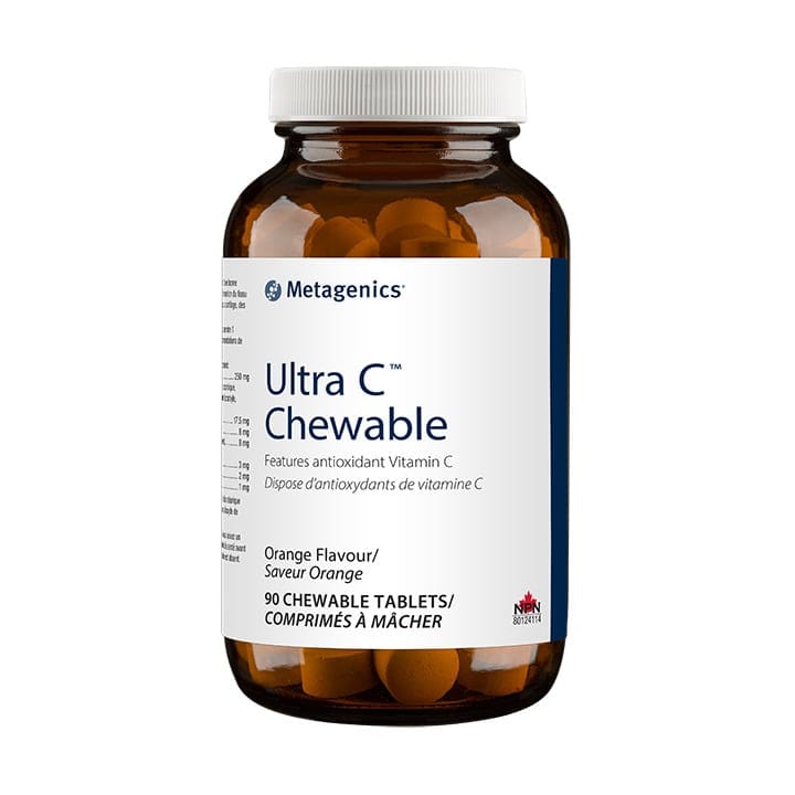 METAGENICS Suppléments Ultra-C (à mâcher à l'orange) 90comp