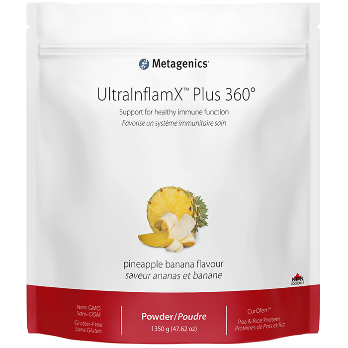 METAGENICS Suppléments Ultrainflam X plus 360 (arôme ananas/banane) 1350g