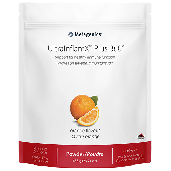 METAGENICS Suppléments Ultrainflam X plus 360 (arôme orange) 658g