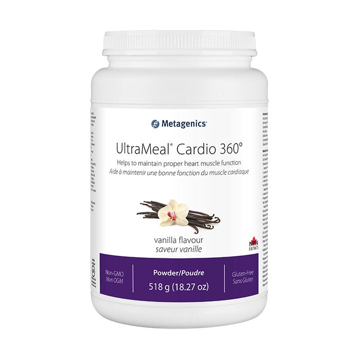 METAGENICS Suppléments Ultrameal cardio 360 (arôme vanille) 518g